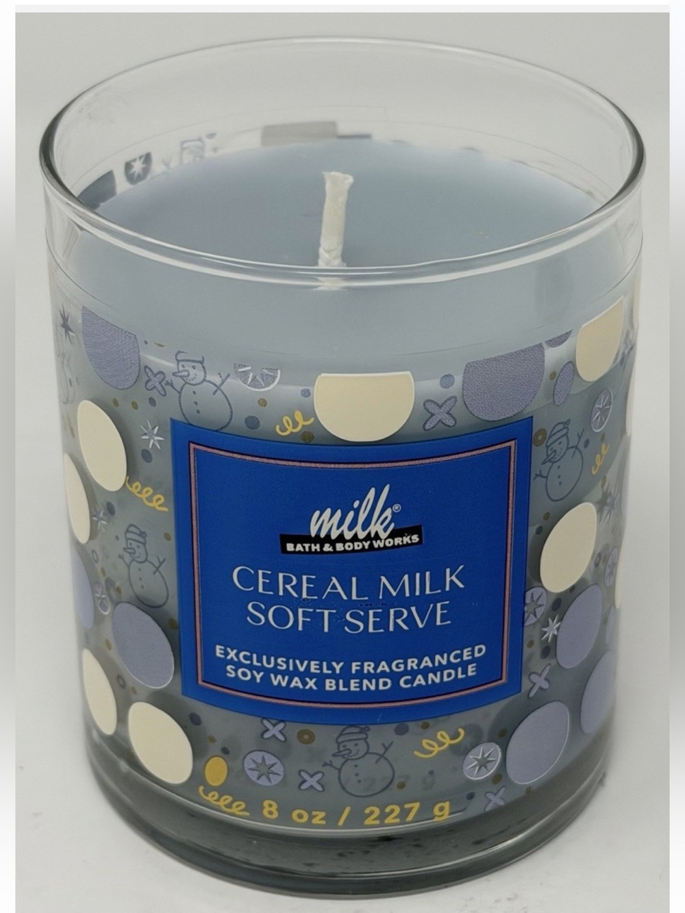 Bath & Body Works Cereal Milk Soft Serve Single Wick Candle